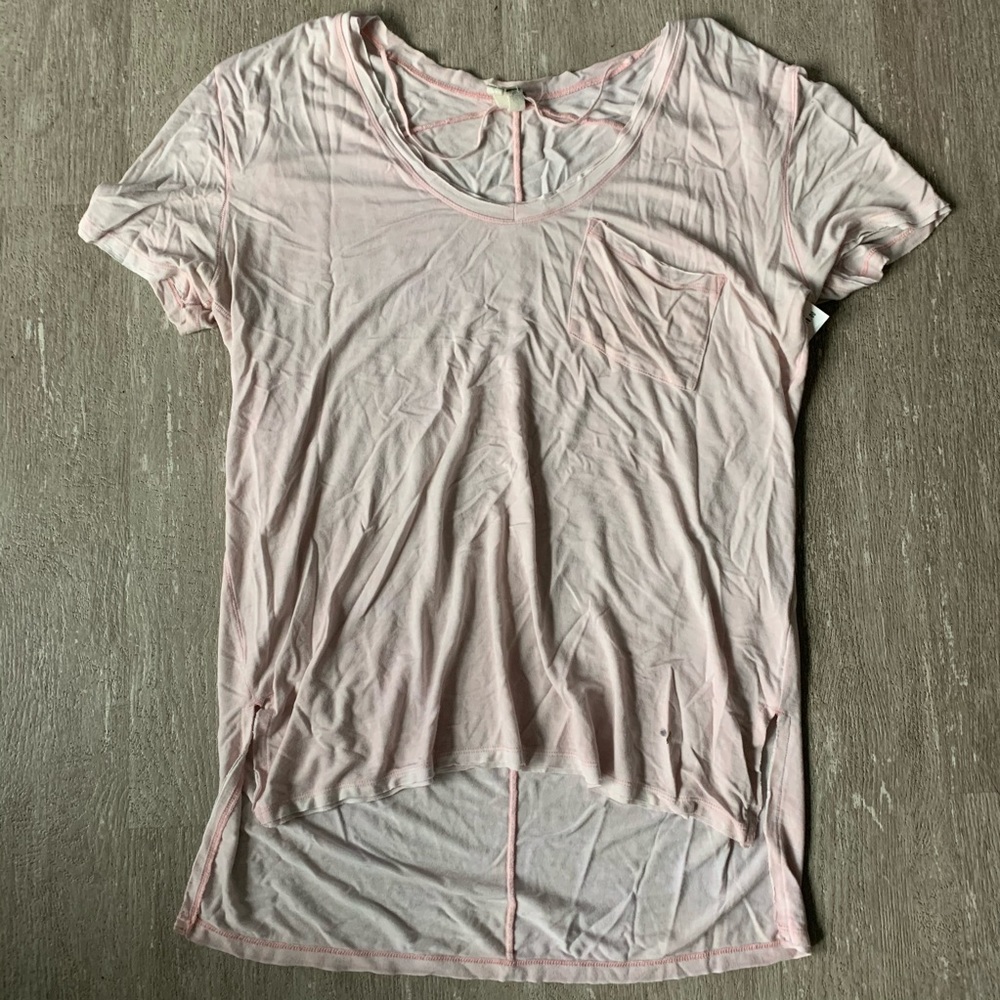 We the Free Pink V-neck size Small